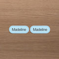 Personalized Sewing Labels for Clothes, School Uniforms, and Clothing,Sewable and ironable,for Jackets, Hats, Backpacks, Jeans