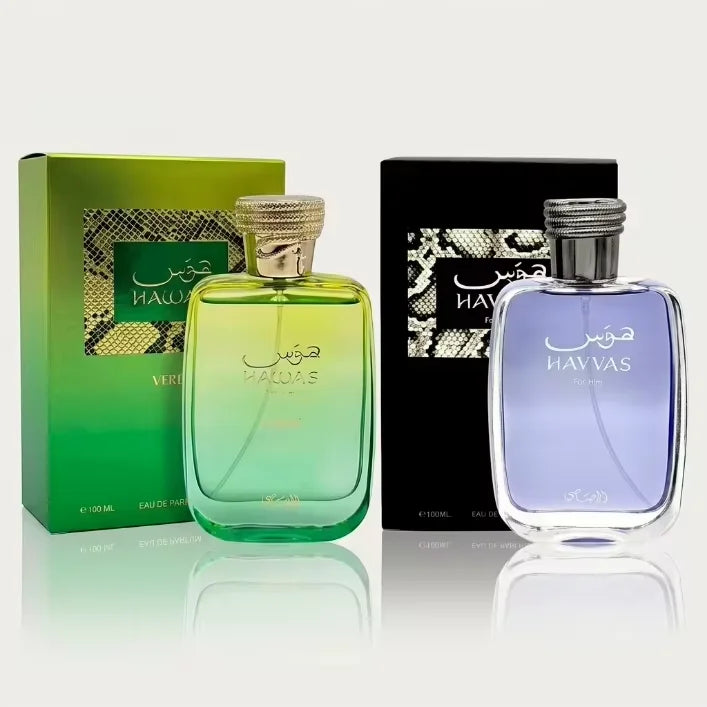 Hawas Verde Ice Perfume, Premium Long-Lasting Men's Eau de Parfum, Luxury Woody Fresh Scent Spray, Best Fragrance Gift.