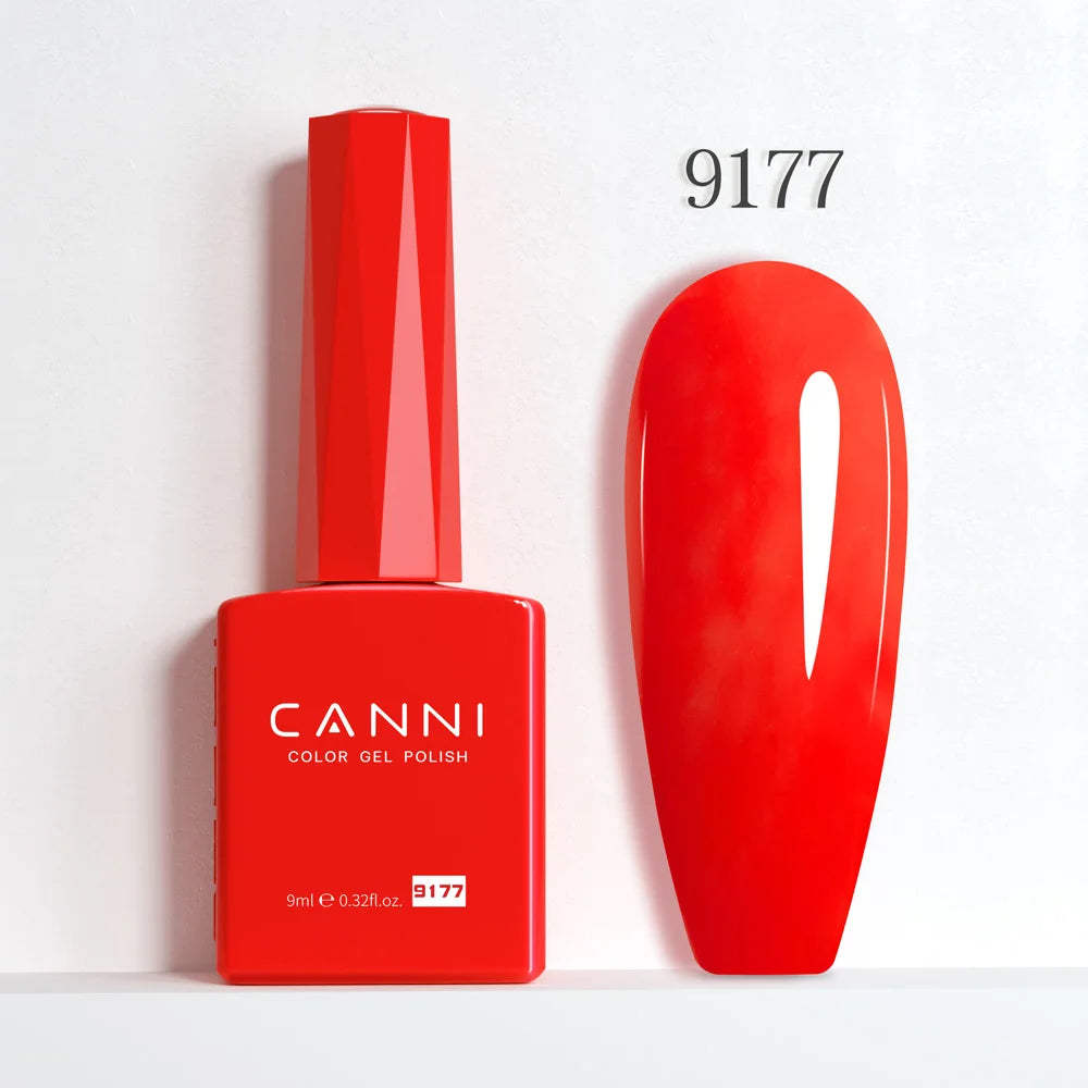 CC8 CANNI 9ml Nail Gel Polish HEMA FREE Summer Nails Color Soak Off UV LED Semi Permanent Smoothy Texture Nail Art Manicure