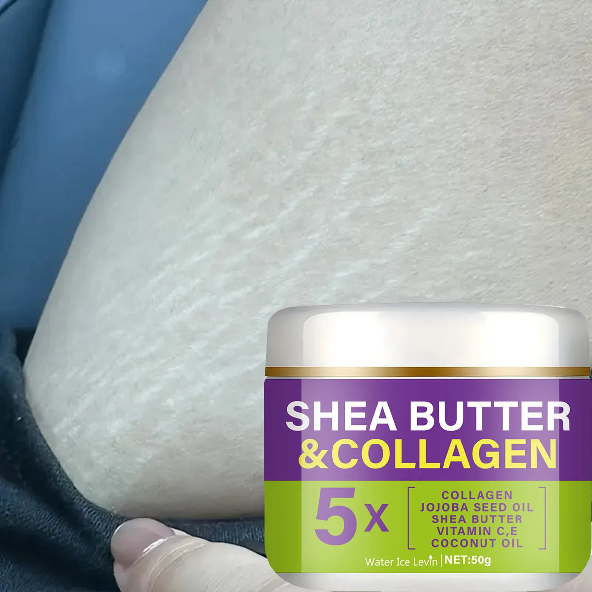 Shea Butter & Collagen Nourish Cream | Botanical Lipid Fusion | Deep Hydration + Healthy Glow Revival