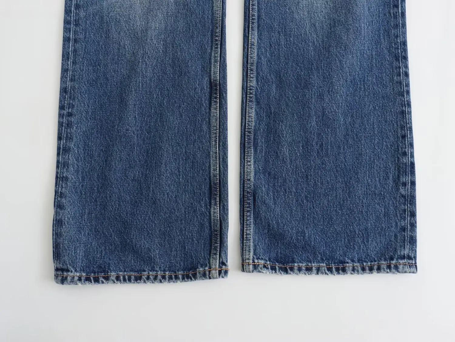 Maxdutti British fFashion Street Distressed Jeans Boyfriend Style Pants Girls Retro Loose Casual Jeans For Women Harem Denim