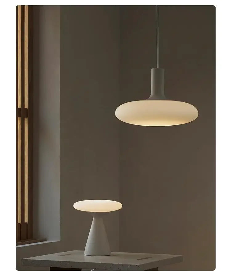 Modern Designer Glass LED Ceiling Hanging Pendant Lamp Luminum for Reading Bedroom Restaurant Dining Room Indoor Home Decoration