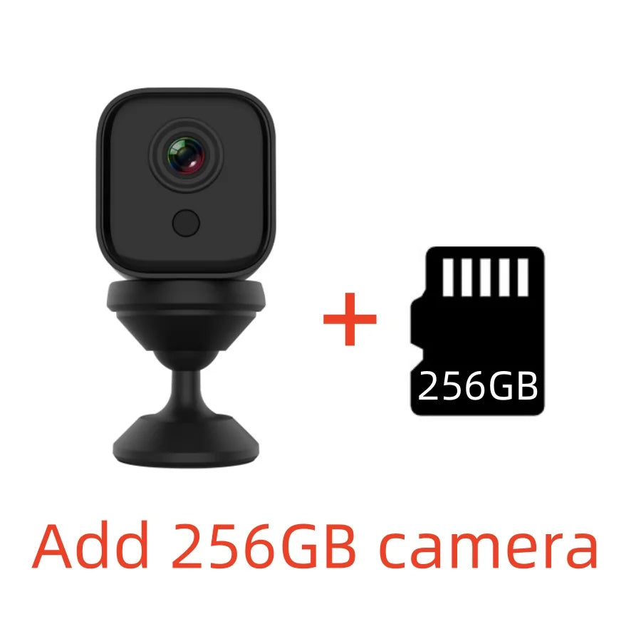 WIFI Mini Camera PIR Human Body Detection Monitoring Security Camera Wireless Monitoring Camera HD 1080P Monitoring Smart Home