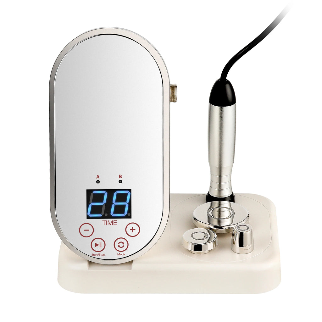 BEEMYI Mini Facial Beauty Device Warm Massage Pulse Care Tool for Home Skin Care