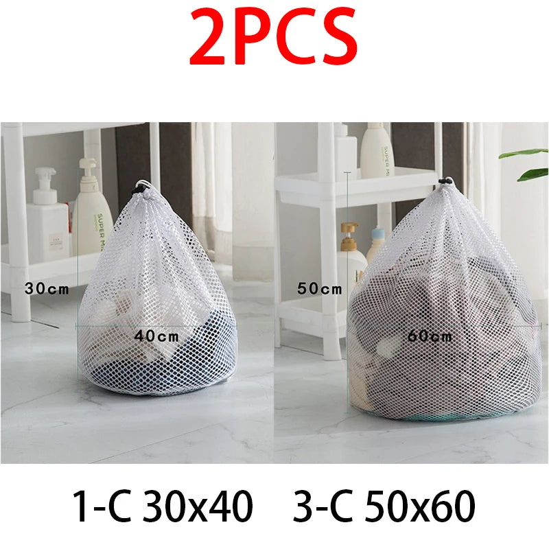 Net Washing Machine Dirty Clothes Dirty Laundry Bag Washable Mesh Pranya Bag Net for Washing Machine Bags Clothes