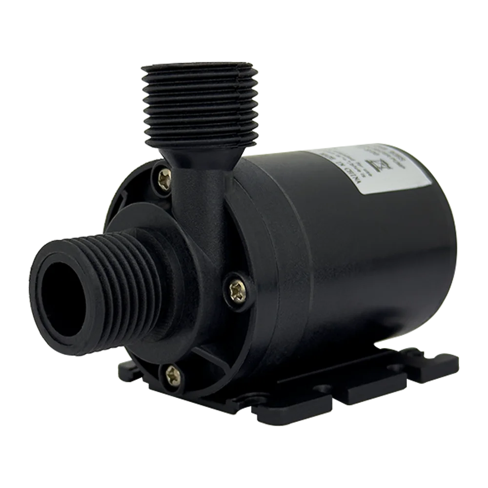 Brushless Motor Water Pump, DC6~24V 1100L/H, 8M Head G1/2" Submersible Pump, Fountain Water Heater, Shower Booster Pump, IP68