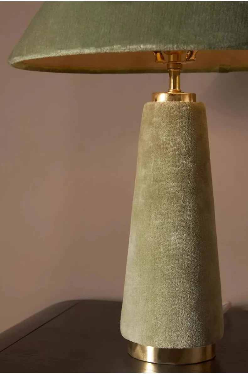 Atmosphere Cotton Velvet Fabric Art Decorative Floor Lamp LED E27 Modern Light Fixtures Villa Living Room Bedroom Study Bedside