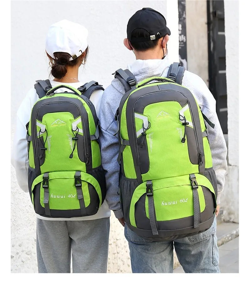 Large Capacity Travel Backpack 40l 60l Waterproof Back Pack Laptop Bag For Men Women Outdoor Travel Hiking Sports Business Trip