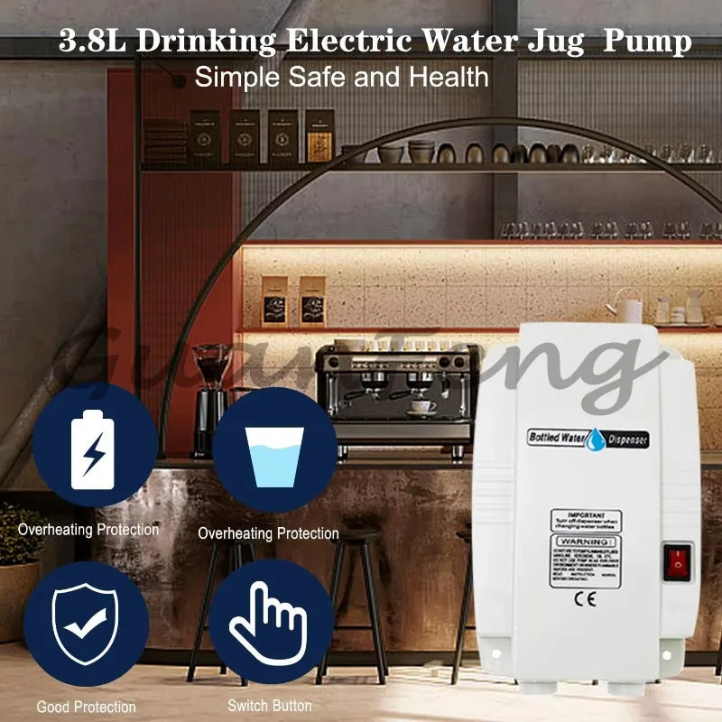 Food Grade Adjustable Flow Self-priming Drinking Water Pump for Coffee Machine Bottled Water Ice Maker