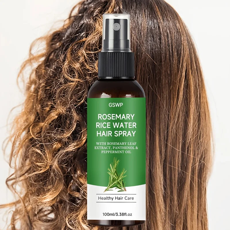 GSWP Rosemary Hair Care Spray, Lightweight and Non-Greasy, It Leaves Hair Soft and Silky, Adds Natural Volume. 100ml/200ml