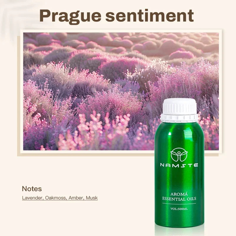 Essential Oils 500ML Perfume Namste Scent Machine Home Electric Aroma Diffuser Flavoring Room Fragrance Air Freshener