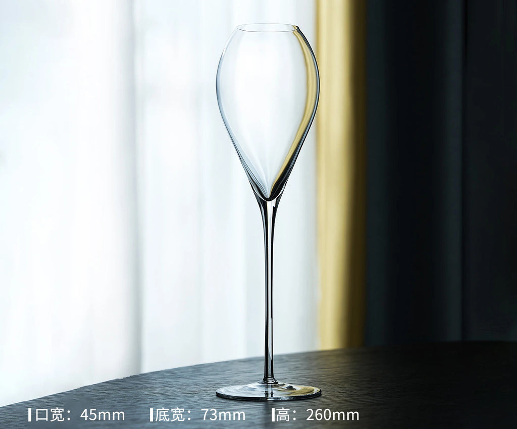 Ultra-thin Sweet Wine Glasses High Foot Champagne Glasses High-end White Wine Red Wine Glasses And Sparkling Water Glasses