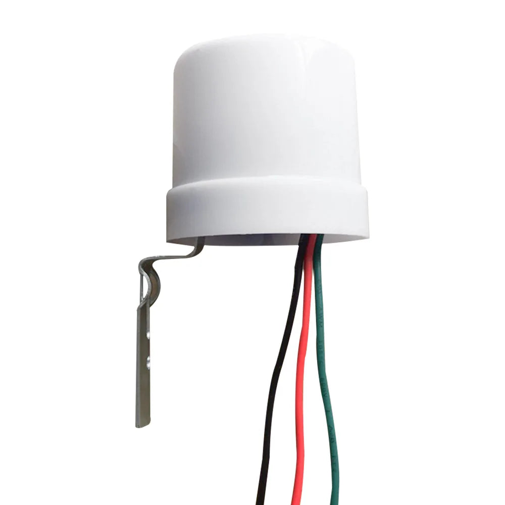 AC220-240V 25A Smart Switch Rainproof Sensor Outdoor Street Lamp Light Switch Controller Adjustable Photoelectric Anti-interfere
