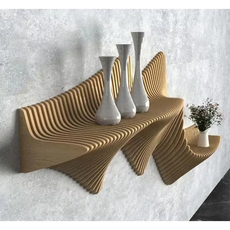 Modern luxury adjustable modular solid wood wall shelf for living room and bedroom home decoration TV cabinet hotel use