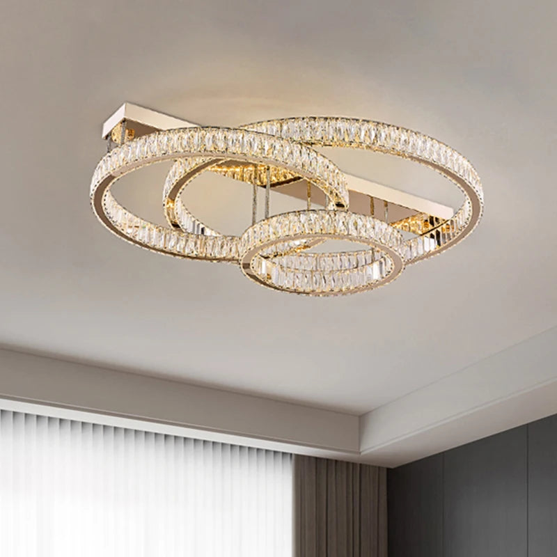 Nordic home decoration salon bedroom decor smart led lamp lights for room dimmable Ceiling light lamparas indoor lighting