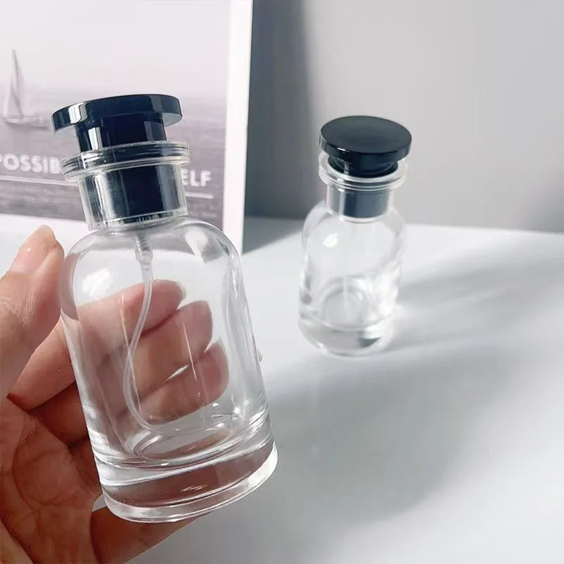 50ml 100ml Glass Bayonet Perfume Bottle Empty 30ml Refillabl Spray Bottle Portable Travel Cosmetic Fragrance Sample