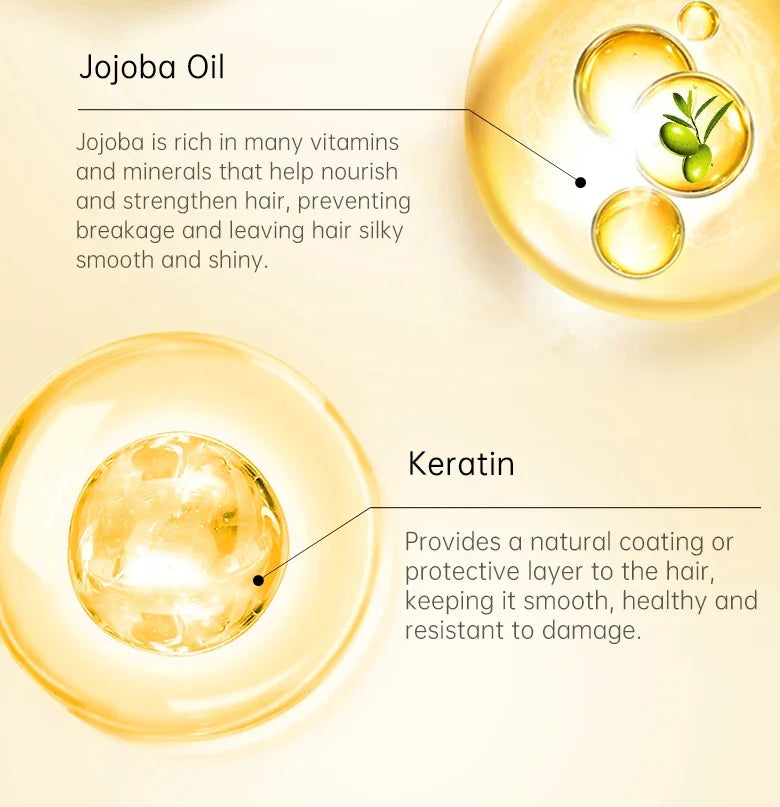 PURC Biotin and Ginger Hair Growth Oil Shampoo Conditioner Sets Hair Loss Treatment Thicker Fuller Stronger Hair Care Products