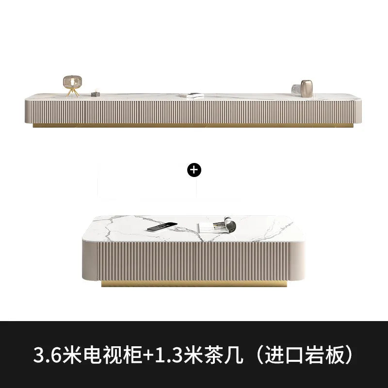 Modern Storage Tv Stand Living Room Mural Universal Media Wall Tv Stand Luxury Smart Muebles Para Salas Home Furniture