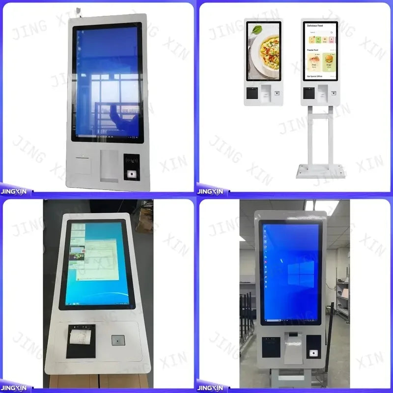 Enhance your business operations with this advanced capacitive touch screen kiosk designed for seamless bill payment and self