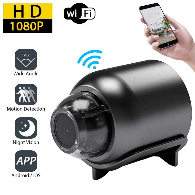 1080P Mini Camera Wireless Security Protection Remote Monitoring Camcorders Video Surveillance Smart Home Night Vision HD Camera