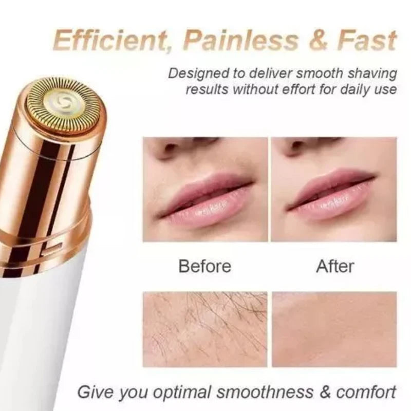 Face Mini Electric Eyebrow Trimmer For Women Bikini Trimmer Painless Shaver Automatic Machine for Shaving and Nose Hair Beauty