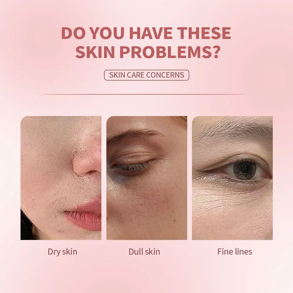 Christmas Skincare Set PDRN Pink Peptide Serum Collagen Night Wrapping Mask Hydrating Repairing Brightening Moisturizing Kit