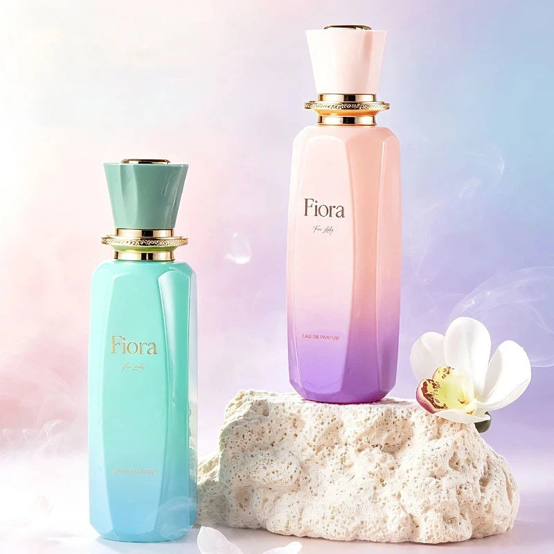 Women Eau De Parfum 100ml Long Lasting Floral Fruity Scent Gradient Bottle Design Fresh Fragrance Daily Dating Perfume For Women