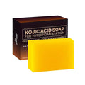Pure Kojic Acid & Turmeric Soap Bar 100g,Skin Brightening Bar for Face & Body, Helps Improve Uneven Skin Tone, Dark Spots & Acne