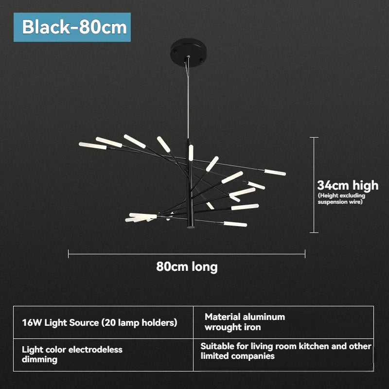 Modern LED Ceiling Pendant Light-modern Dimmable Lighting for Living Room, Kitchen, and Luxury Room Decoration
