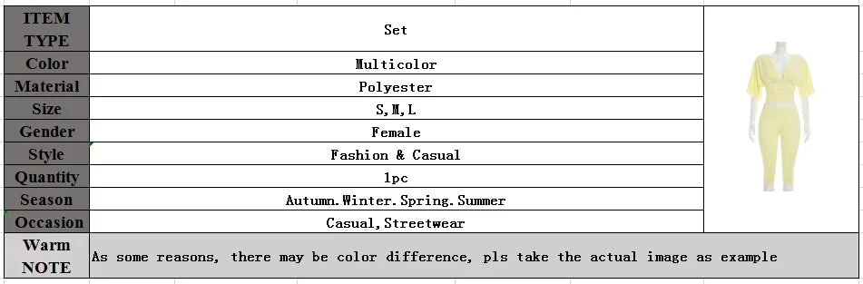 Women Sexy 2 Piece Pant Sets Summer Club Party Batwing Sleeve V Neck Crop Top Capri Pants Matching Set Beach Vacation Outfits