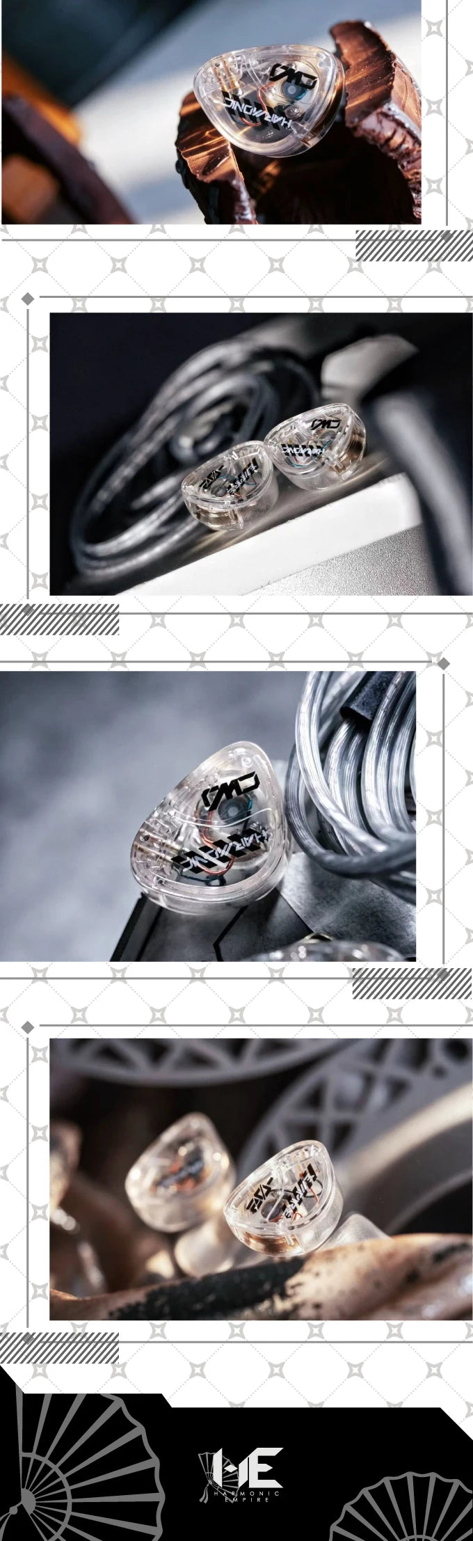 HE Cai Wenji 10mm Single Dynamic Driver In-Ear Monitors