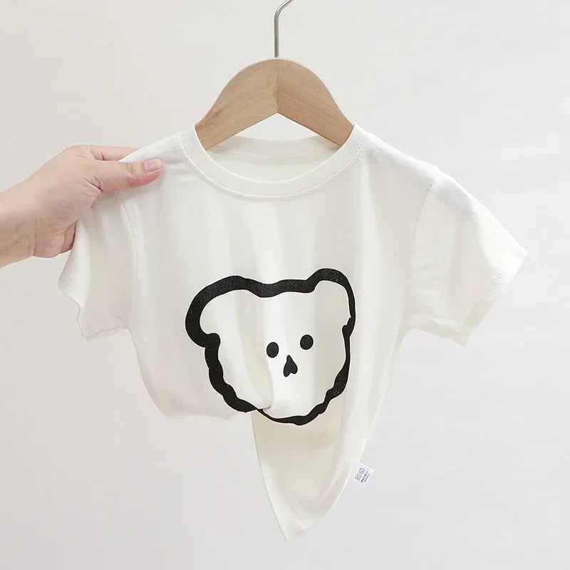 Kids’ Short-Sleeve Cotton-Blend T-Shirt