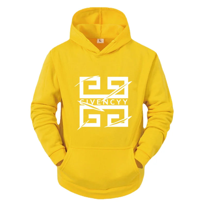 Autumn/Winter Men's 2025 Fashion Fun Pattern Printed Harajuku y2k Hoodie Casual Street Women's Fashion Street Outdoor Hoodie