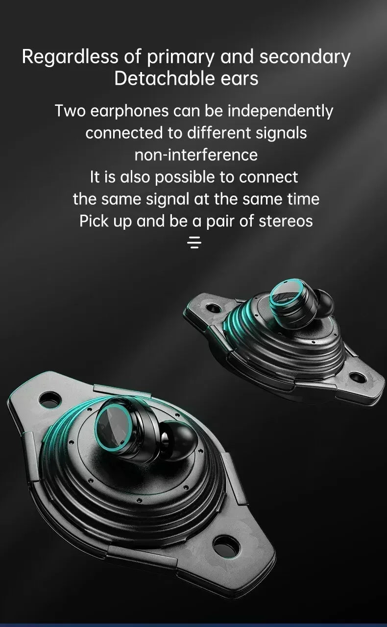 TWS Wireless Headphones Earphones Bluetooth Touch Control Noise Reduction Stereo Waterproof Earbuds Headsets for phones
