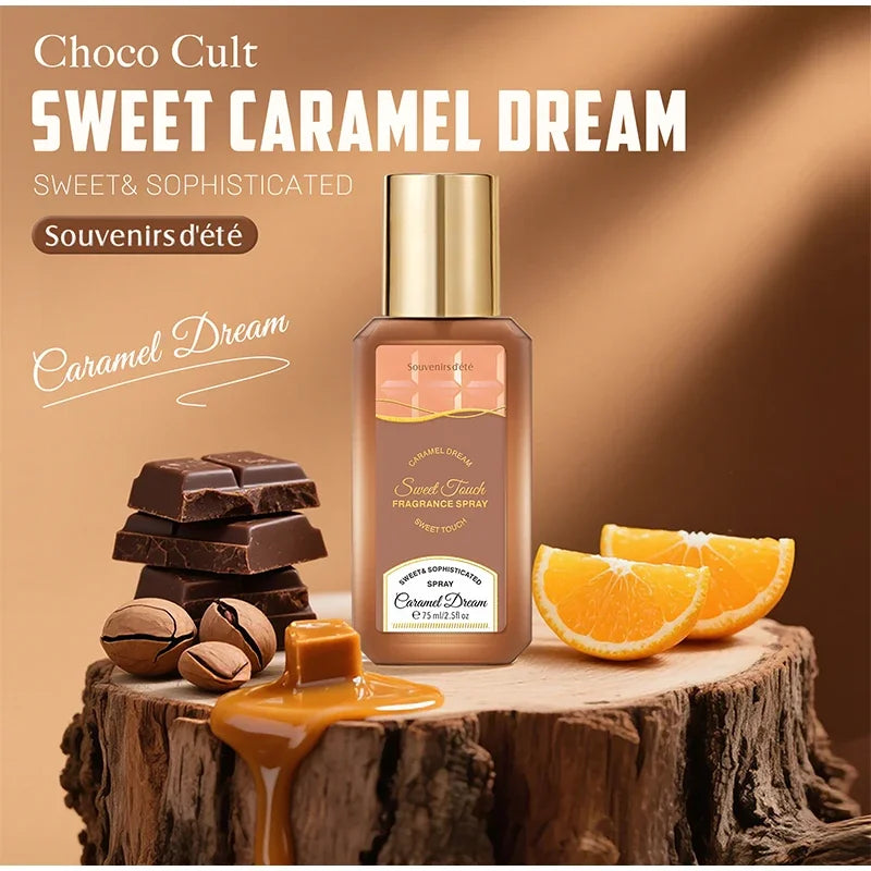 Caramel Gourmet Perfume Arabic Brand Floral Orange Chocolate Woody Fragrance Long-lasting Fragrance Charm Unisex Eau De Toilette