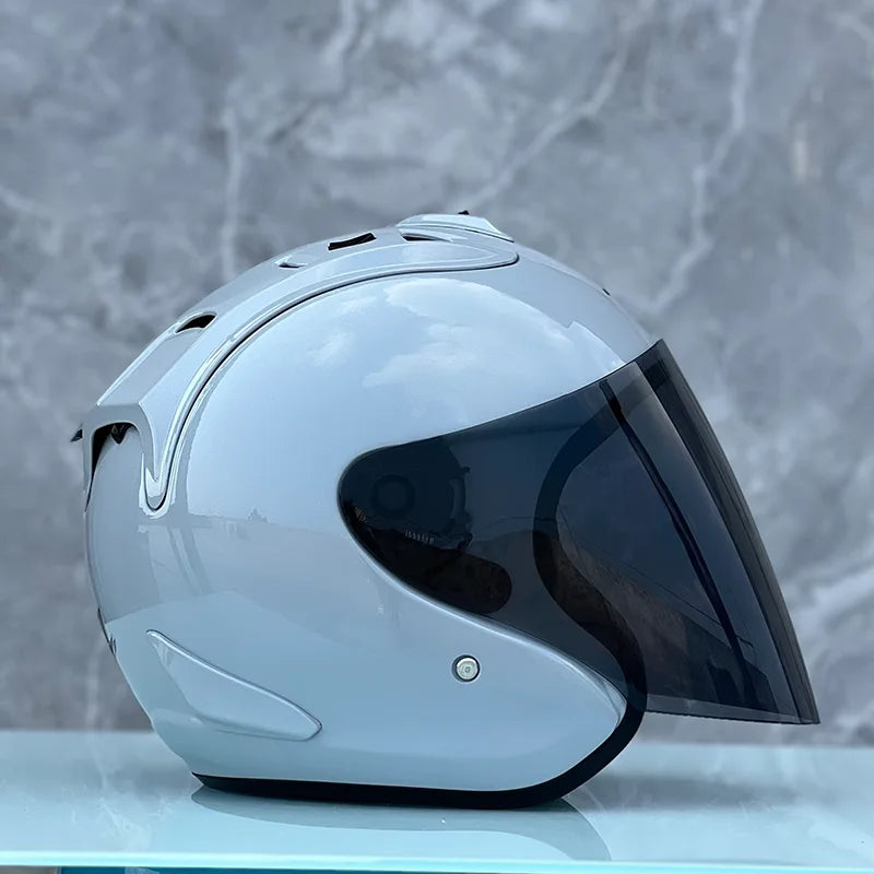 Motorcycle Helmet Open Face 3/4 Helmet Sword Cycling Dirt Racing Motorcycle Men and Women Helmet Capacete