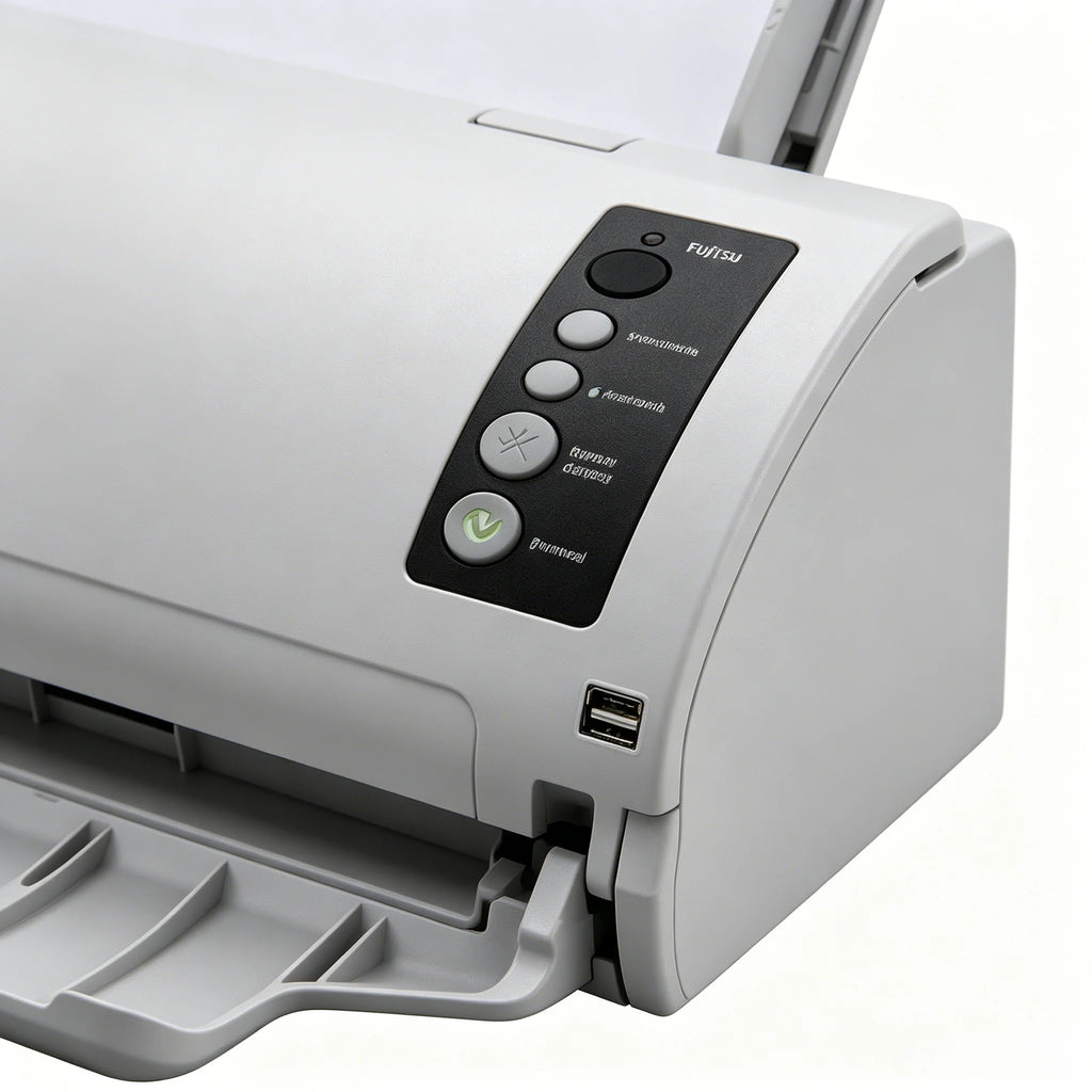 Fujitsu FI7030 Value-Priced Office Color Duplex Document Scanner with Auto Document Feeder (ADF) 600dpi USB Document Scanner