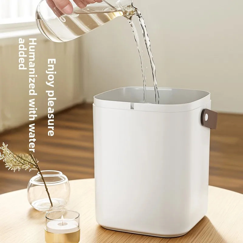 1.8L Large Capacity USB Three Nozzle Humidifier Household Air Humidifier with Aromatherapy Diffuser LED Night Light Spray Functi
