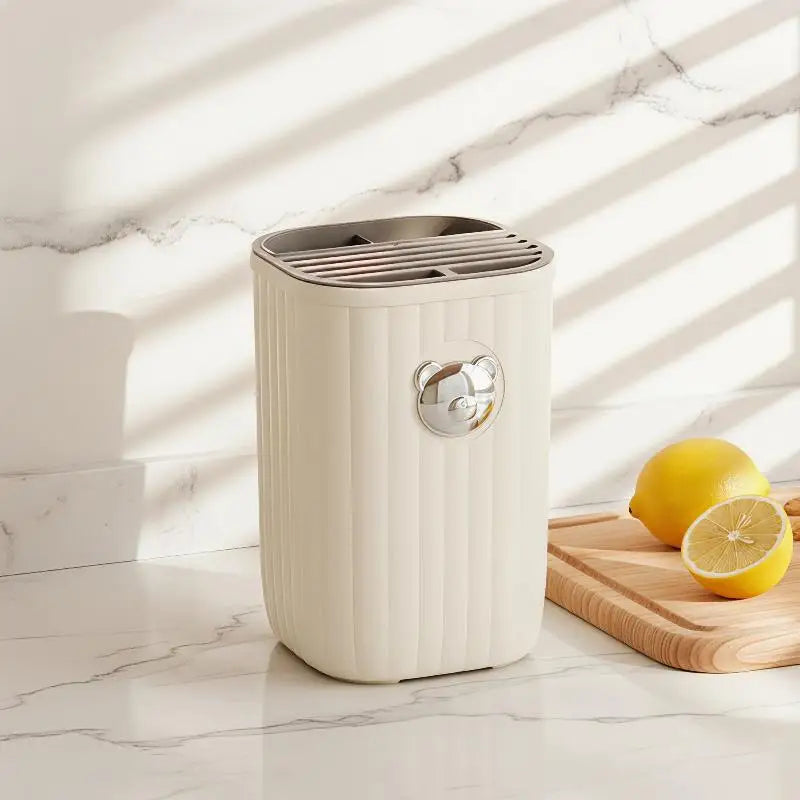 Multifunctional Kitchen Tool Holder Organize Utensils Space-Saving Durable Storage Box