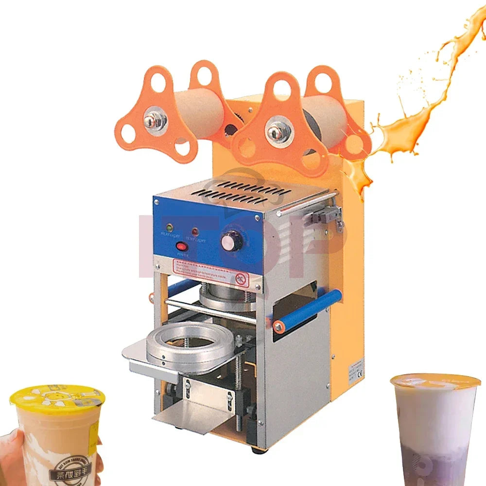 Manufacturers Direct Sales Fully Automatic Plastic Water Cup Sealing Machine High Speed Cup Sealer for Plastic Paper Cup