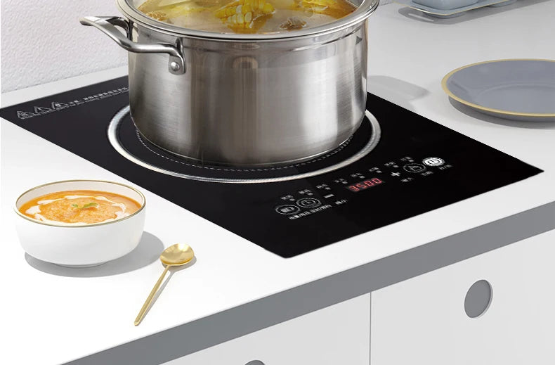 Embedded induction cooker single stove inlaid fire concealed electromagnetic stove  induction cooktop