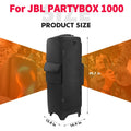 Portable Speaker Dust Case with Mic Pocket For JBL PARTYBOX 520 Speaker Storage Bag Party Speaker Carry Case Double-Sided Cover