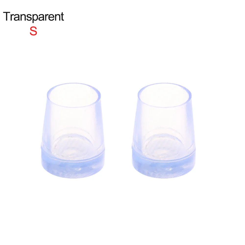 1 Pair  Heel Protector Useful Antislip High Heeler Stoppers Wearable Non-slip Round Heel Shockproof Shoes Accessories