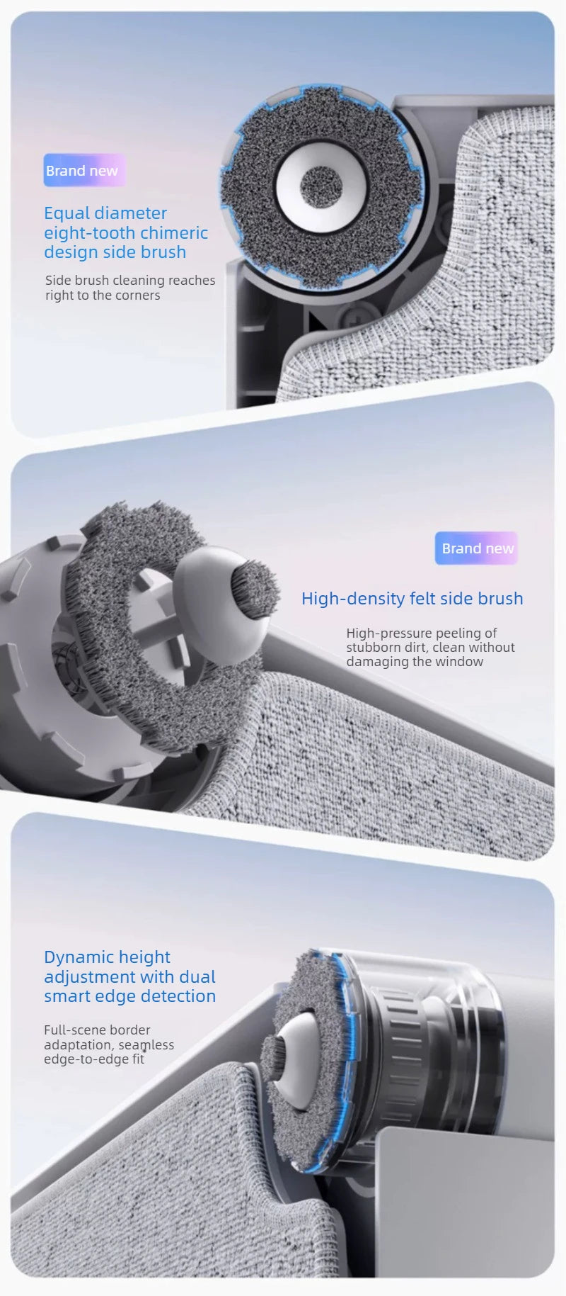 ECOVACS W2S PLUS Window Cleaning Robot Multi functional Automatic Electric Window Glass Cleaner Smart Cleaning Machine