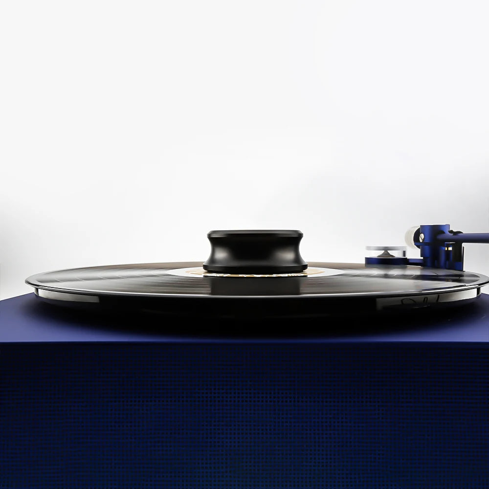 Hifi Record Player Weight Stabilizer for Vinyl LP Turntable Tall, Silver Gold Black