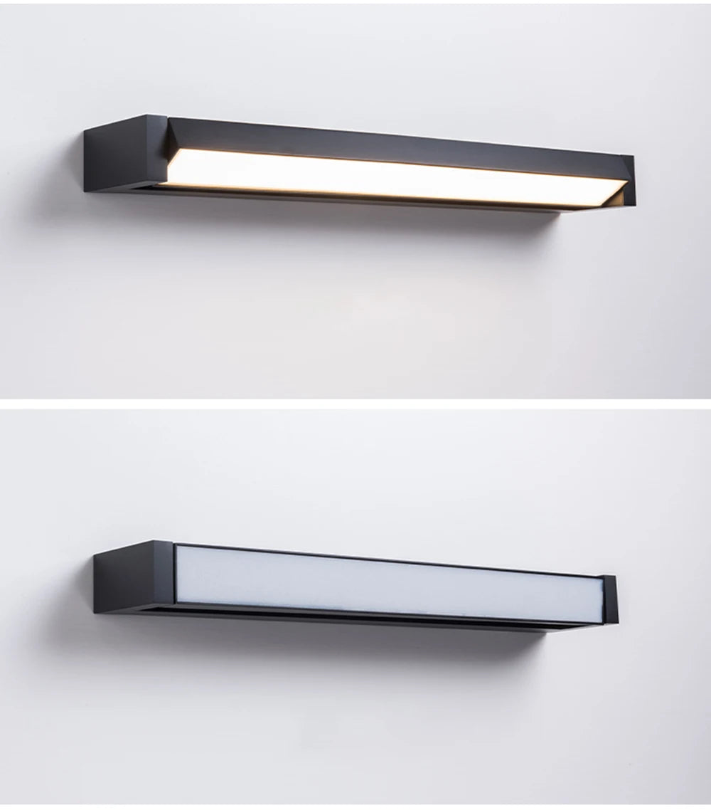 Adjustable Angle LED Lights Outdoor Waterproof Wall Lamp Garden Wiring Model Wall Lamp Simple Aluminum Wall Lights Fixture