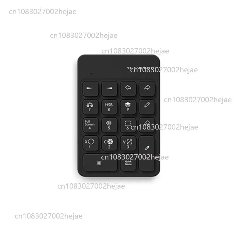 Quick Bluetooth Wireless Keyboard—Ultra-Thin Portable Mini 4241ehrhb