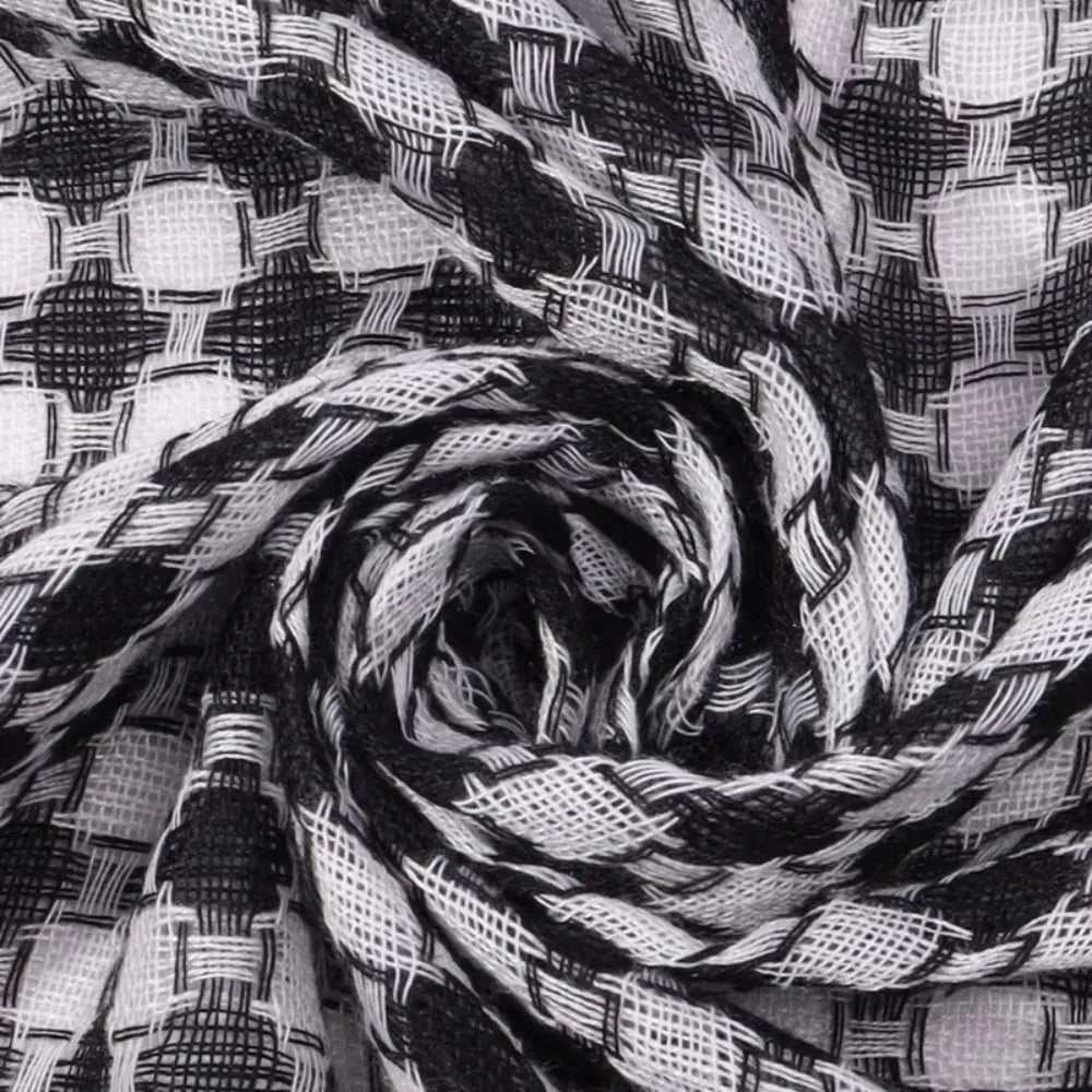 New Large Arab Shemagh Headscarf with Tassel Costume Head Neck Scarf Bandana Keffiyeh for Men Women