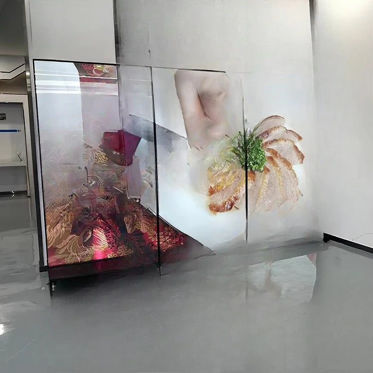 Indoor digital kiosk full-screen digital signage display