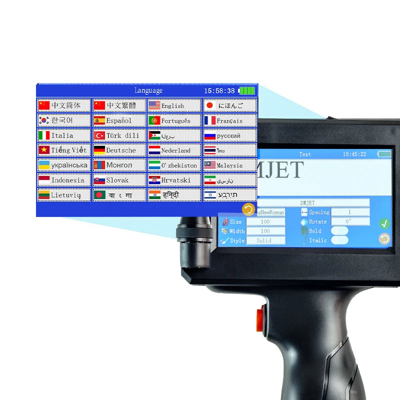 Wholesale‑Price Portable Handheld Inkjet Printer Easy‑Operation New for Numbering Date Coding Labels Cards